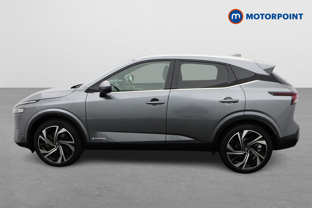 Nissan Qashqai Tekna-Plus Automatic Petrol-Electric Hybrid SUV - Stock Number (1576677) - Passenger side