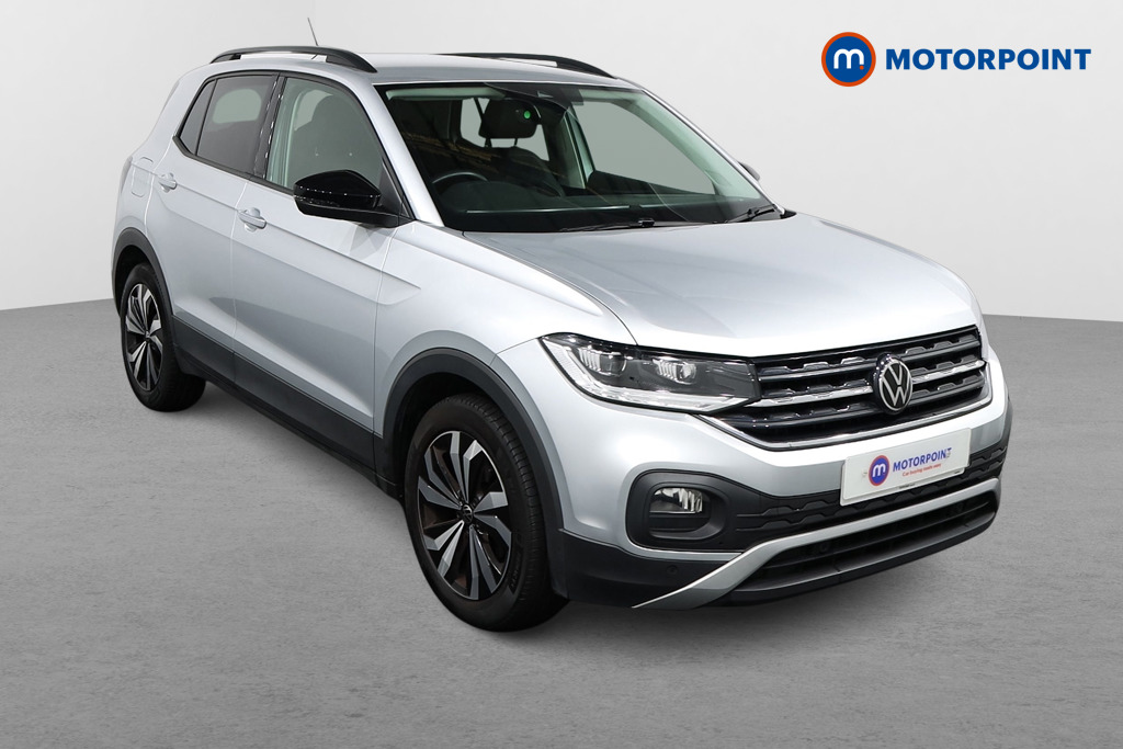 Volkswagen T-Cross Black Edition Manual Petrol SUV - Stock Number (1577197) - Drivers side front corner