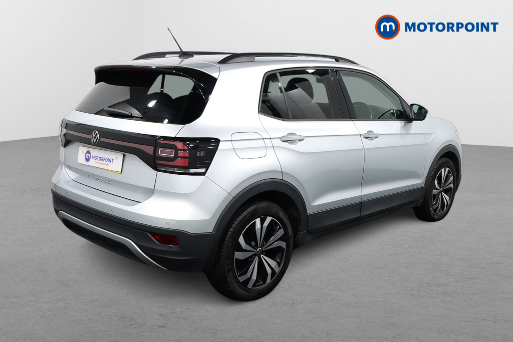 Volkswagen T-Cross Black Edition Manual Petrol SUV - Stock Number (1577197) - Drivers side rear corner
