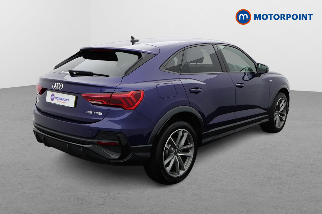 Audi Q3 Black Edition Automatic Petrol SUV - Stock Number (1577220) - Drivers side rear corner