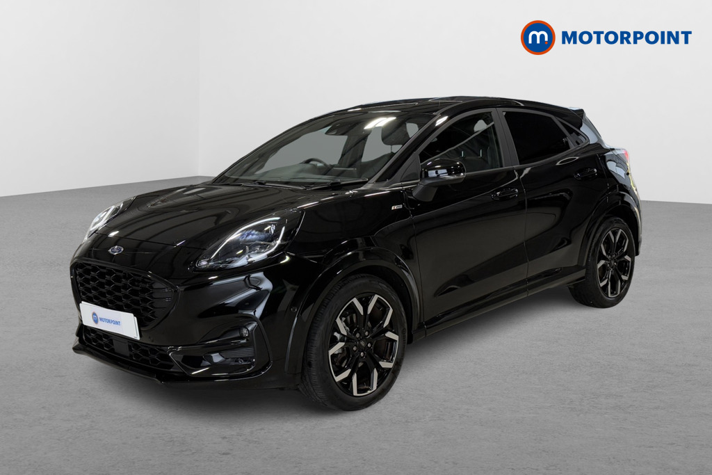Ford Puma St-Line X Manual Petrol-Electric Hybrid SUV - Stock Number (1572637) - Passenger side front corner