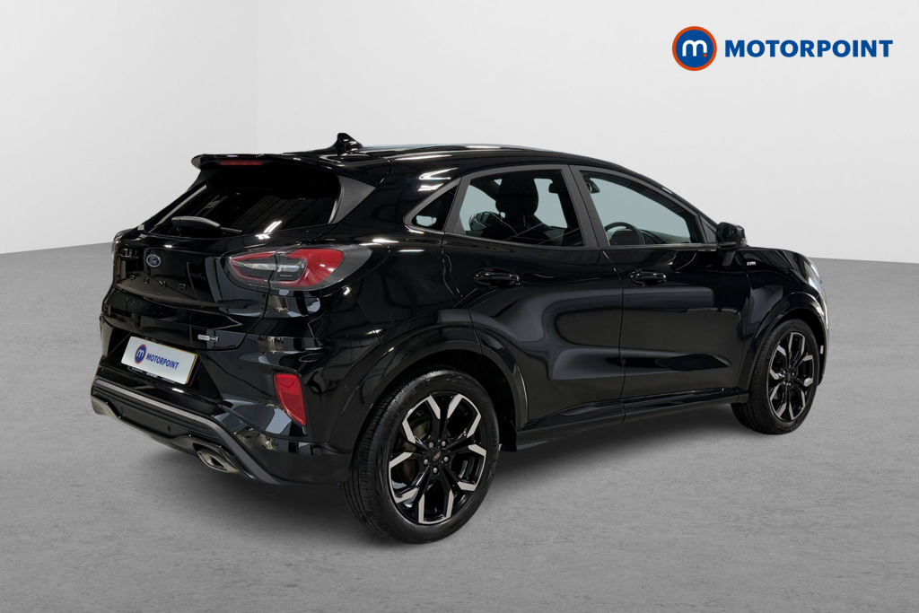 Ford Puma St-Line X Manual Petrol-Electric Hybrid SUV - Stock Number (1572637) - Drivers side rear corner