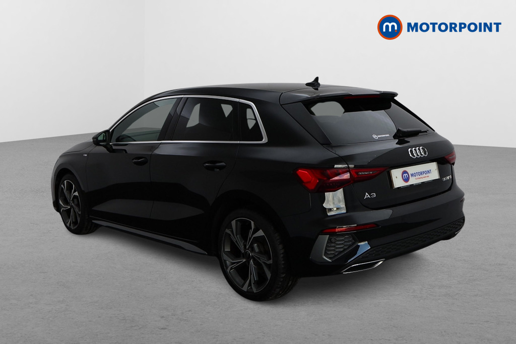 Audi A3 S Line Automatic Petrol Hatchback - Stock Number (1573420) - Passenger side rear corner