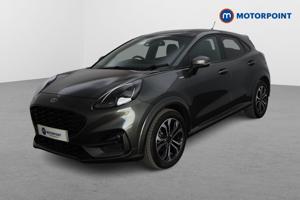 Ford Puma St-Line Manual Petrol-Electric Hybrid SUV - Stock Number (1573646) - Passenger side front corner