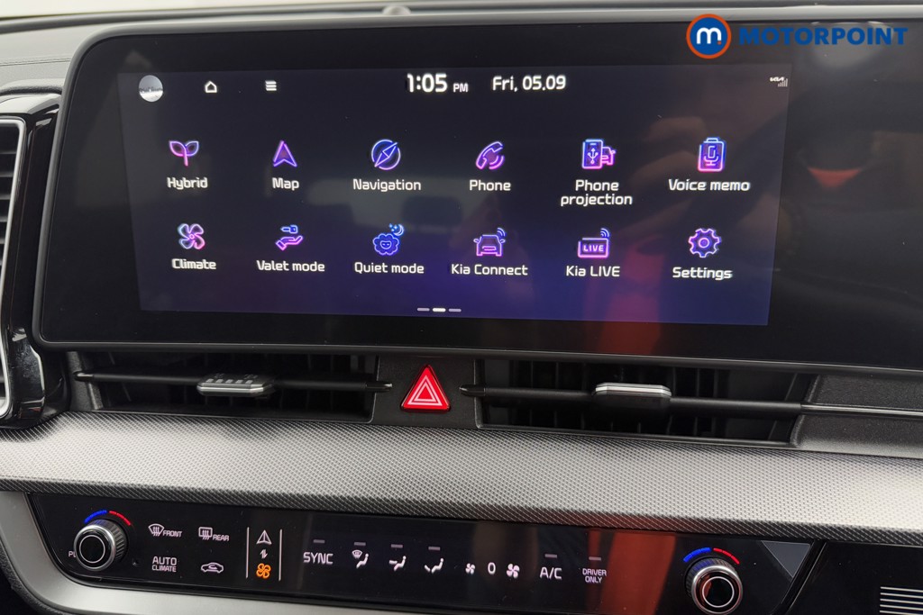 KIA Sportage Gt-Line Automatic Petrol-Electric Hybrid SUV - Stock Number (1573716) - 7th supplementary image