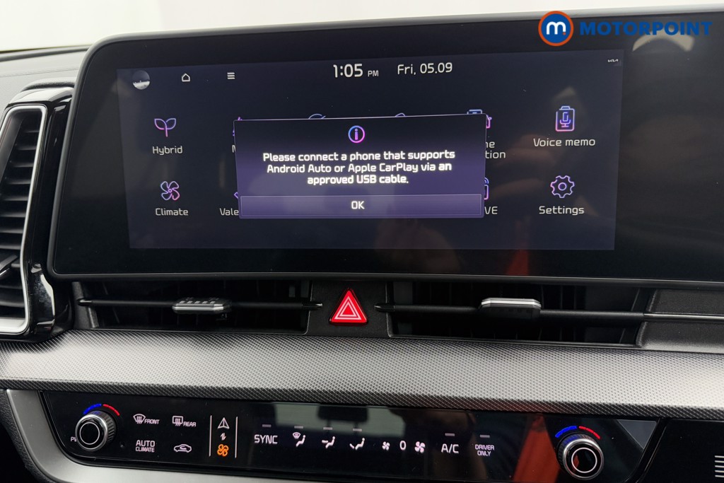 KIA Sportage Gt-Line Automatic Petrol-Electric Hybrid SUV - Stock Number (1573716) - 11th supplementary image