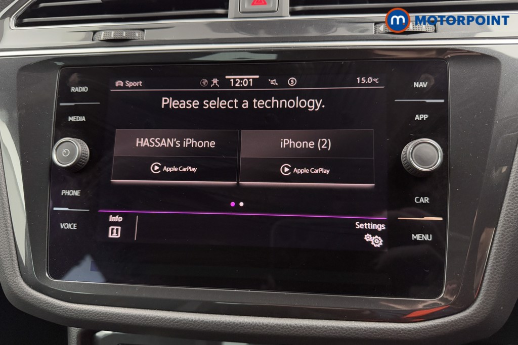 Volkswagen Tiguan R-Line Automatic Petrol Plug-In Hybrid SUV - Stock Number (1573722) - 12th supplementary image