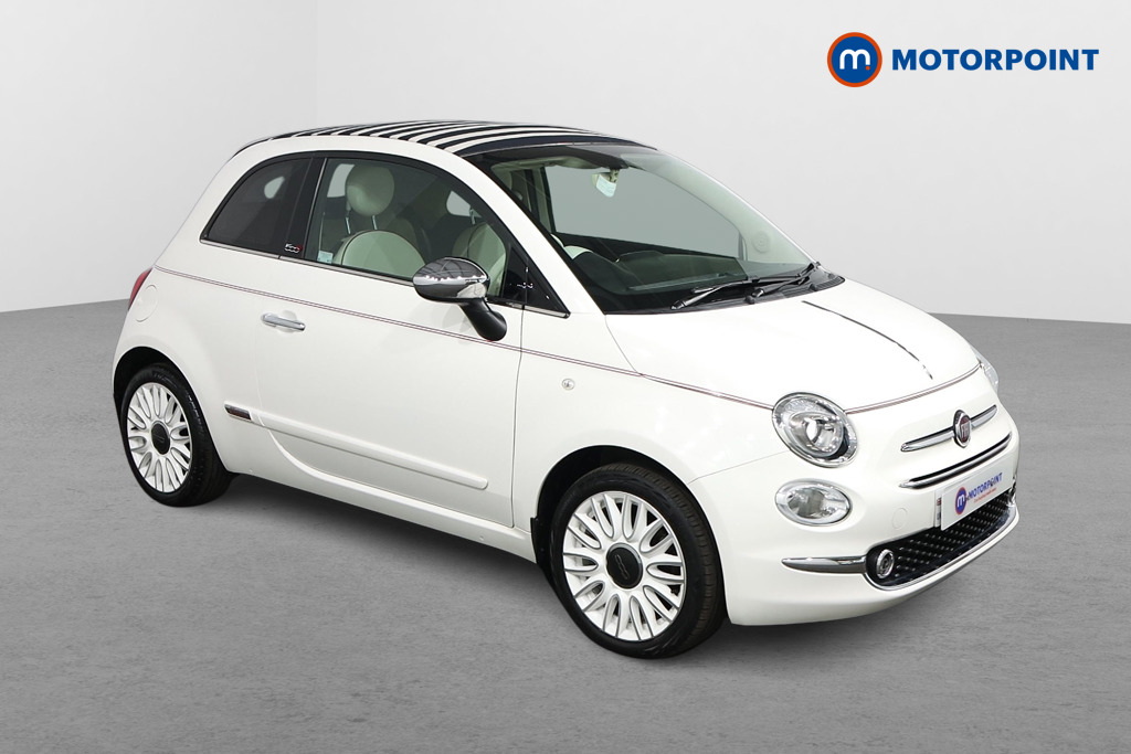 Fiat 500 Dolcevita Manual Petrol Convertible - Stock Number (1575959) - Drivers side front corner