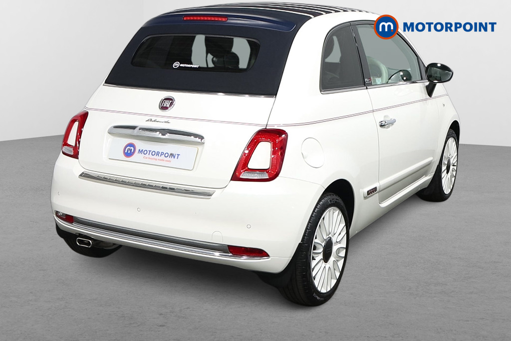 Fiat 500 Dolcevita Manual Petrol Convertible - Stock Number (1575959) - Drivers side rear corner