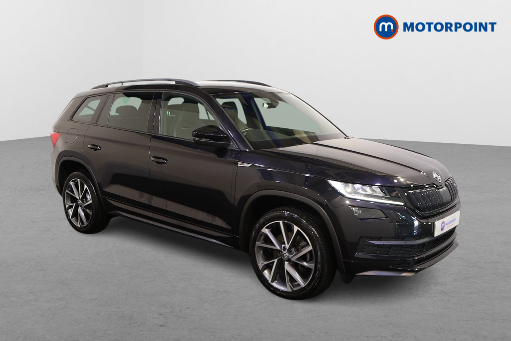 Skoda Kodiaq Sport Line Automatic Petrol SUV - Stock Number (1576325) - Drivers side front corner