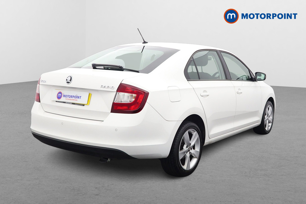 Skoda Rapid Se L Manual Petrol Hatchback - Stock Number (1576858) - Drivers side rear corner