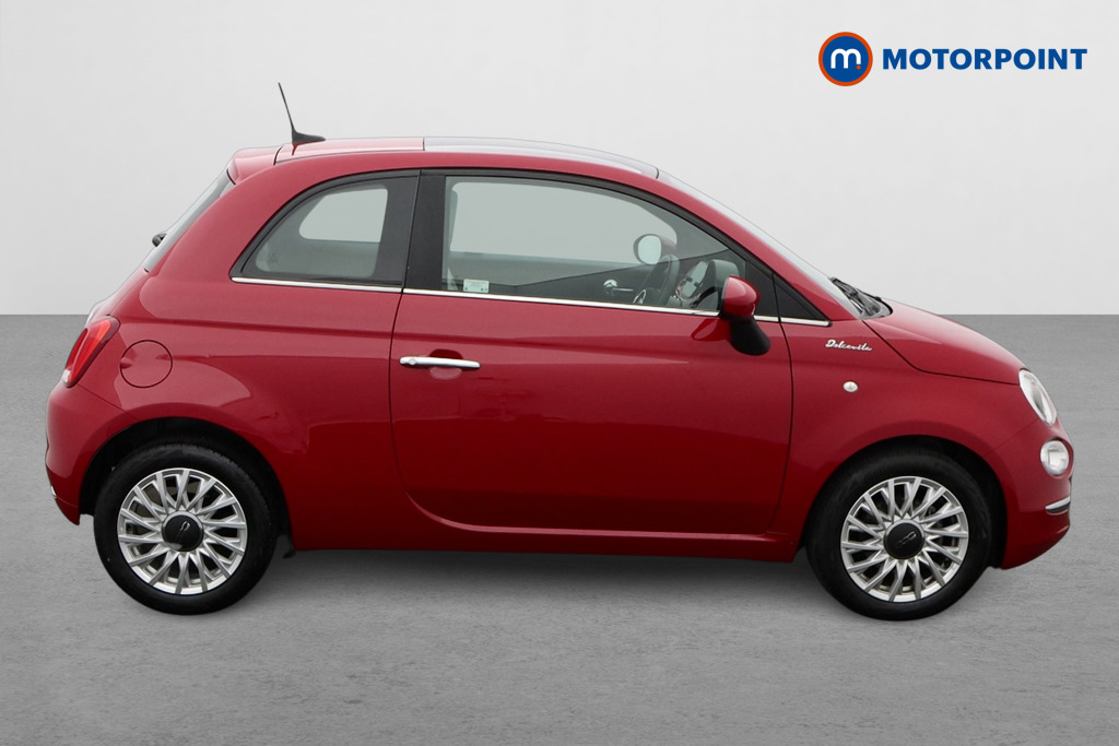 Fiat 500 Dolcevita Manual Petrol-Electric Hybrid Hatchback - Stock Number (1576952) - Drivers side