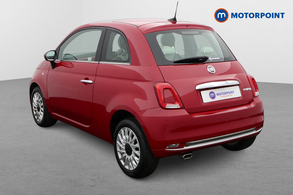 Fiat 500 Dolcevita Manual Petrol-Electric Hybrid Hatchback - Stock Number (1576952) - Passenger side rear corner