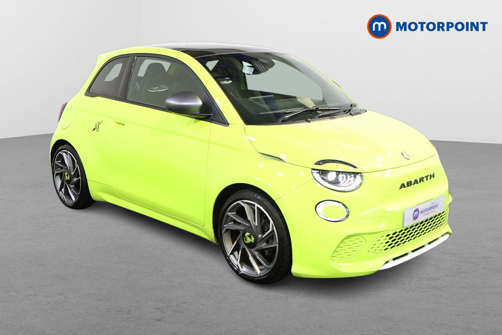 Abarth 500 114Kw 42.2Kwh 3Dr Auto Automatic Electric Hatchback - Stock Number (1577492) - Drivers side front corner