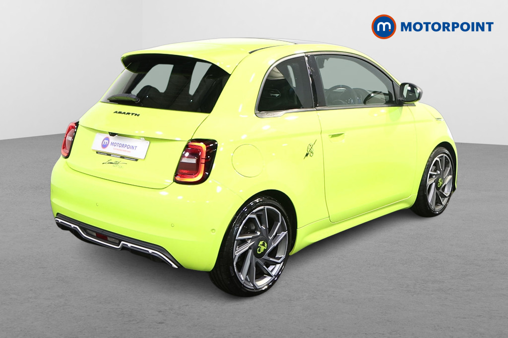 Abarth 500 114Kw 42.2Kwh 3Dr Auto Automatic Electric Hatchback - Stock Number (1577492) - Drivers side rear corner