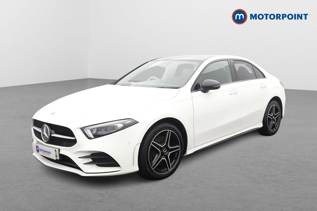 Mercedes-Benz A Class Amg Line Premium Plus Edition Automatic Petrol Plug-In Hybrid Saloon - Stock Number (1578247) - Passenger side front corner