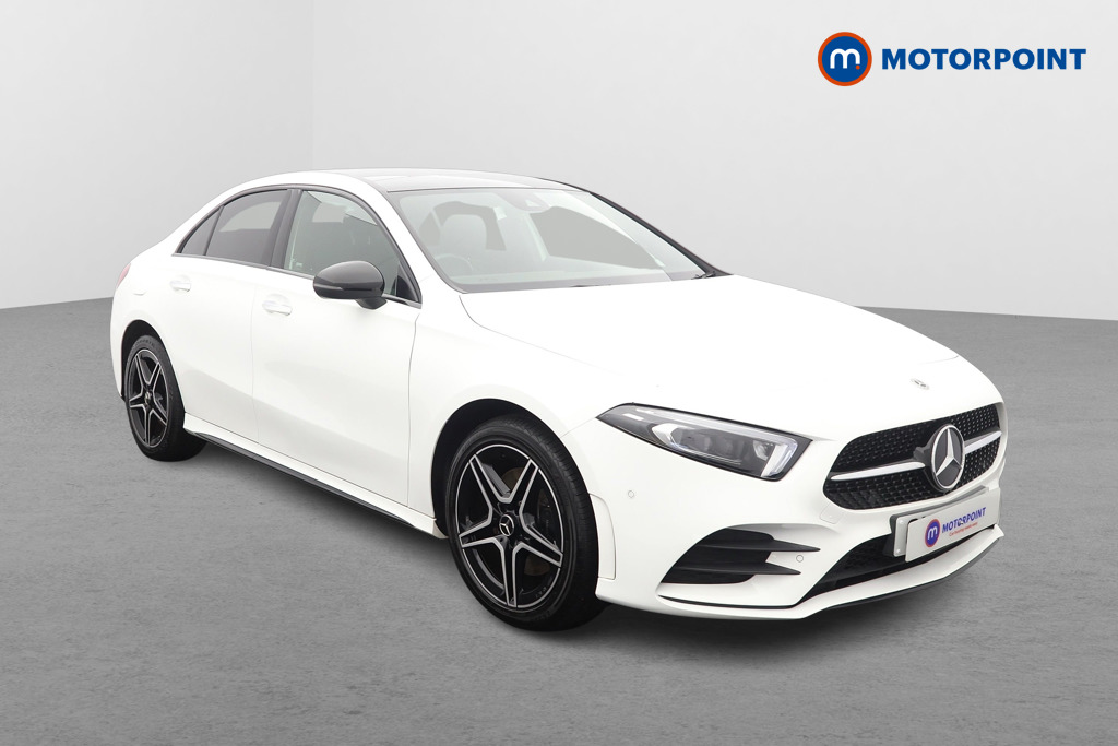 Mercedes-Benz A Class Amg Line Premium Plus Edition Automatic Petrol Plug-In Hybrid Saloon - Stock Number (1578247) - Drivers side front corner