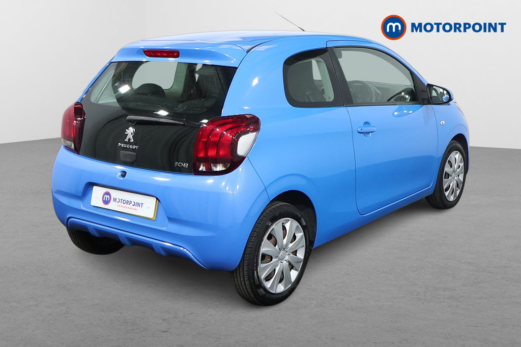 Peugeot 108 Active Manual Petrol Hatchback - Stock Number (1568465) - Drivers side rear corner