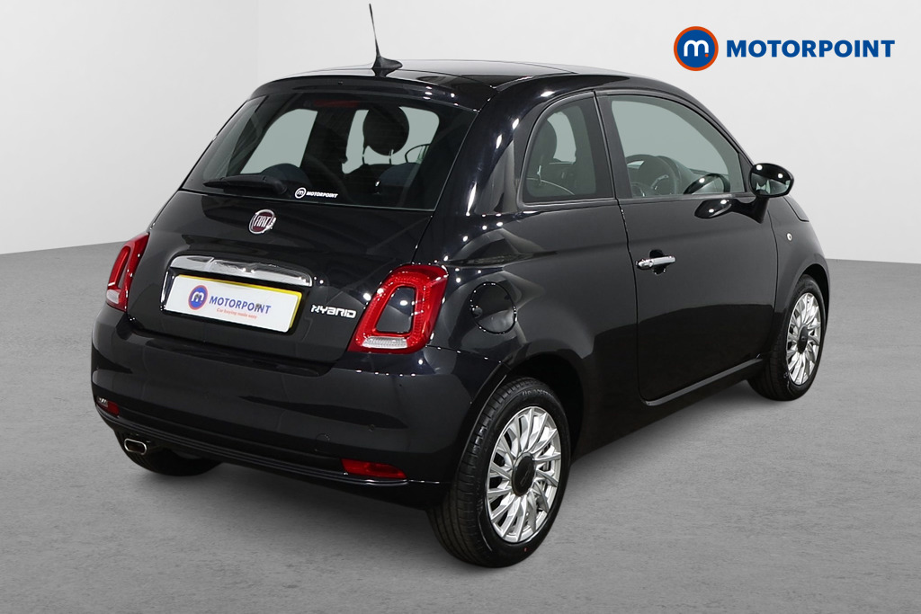 Fiat 500 Lounge Manual Petrol-Electric Hybrid Hatchback - Stock Number (1578013) - Drivers side rear corner