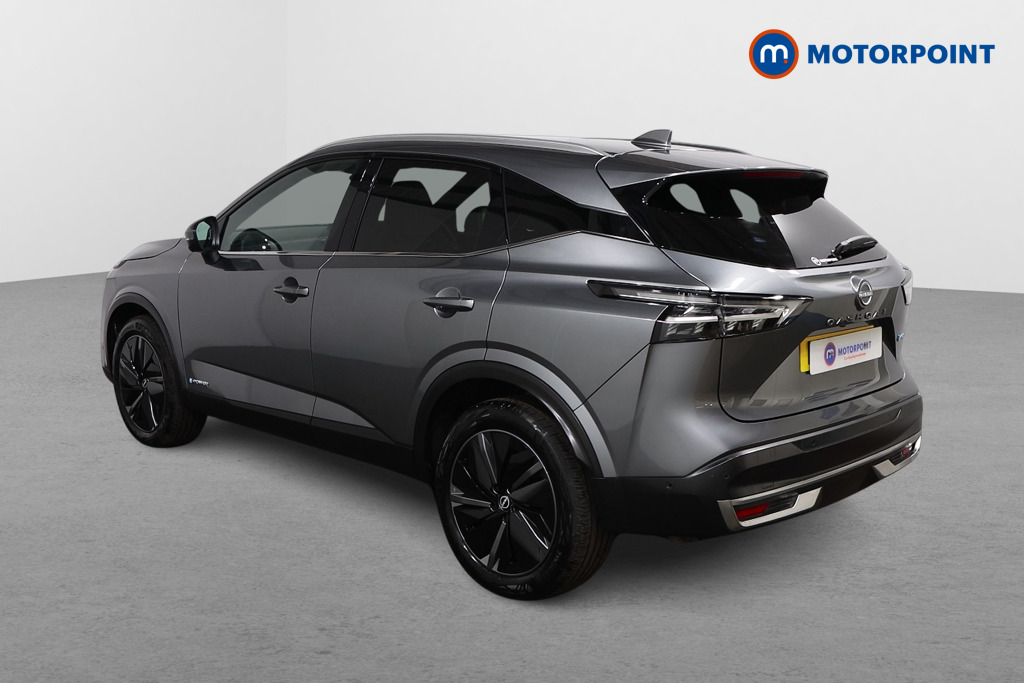 Nissan Qashqai Tekna Automatic Petrol-Electric Hybrid SUV - Stock Number (1578654) - Passenger side rear corner