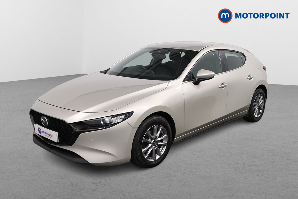 Mazda 3 Se-L Lux Manual Petrol-Electric Hybrid Hatchback - Stock Number (1576127) - Passenger side front corner