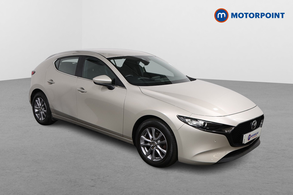 Mazda 3 Se-L Lux Manual Petrol-Electric Hybrid Hatchback - Stock Number (1576127) - Drivers side front corner