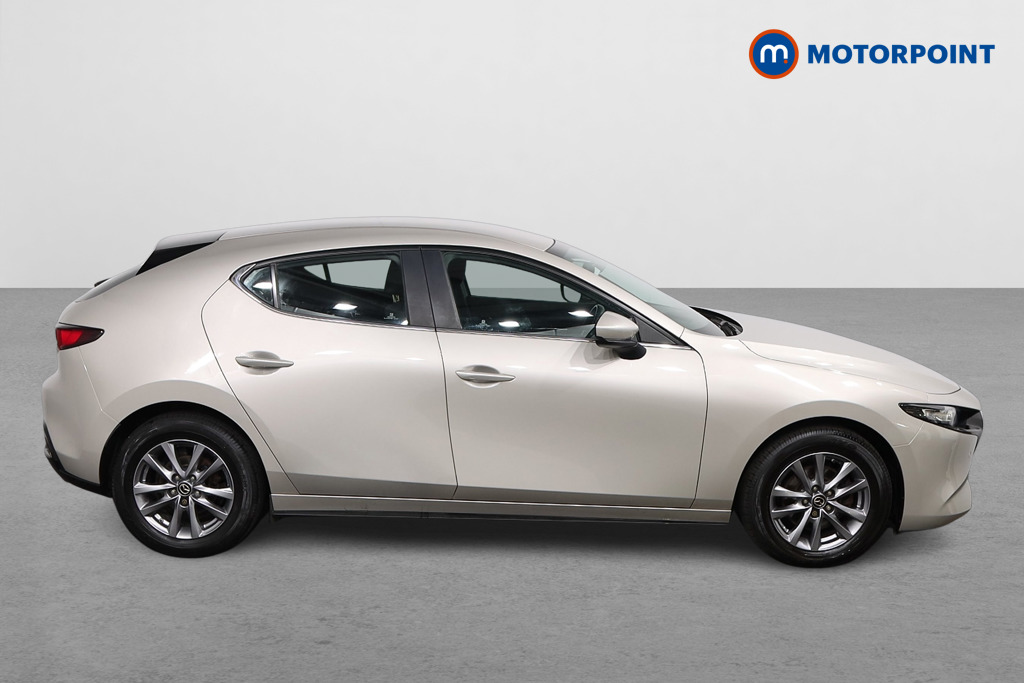 Mazda 3 Se-L Lux Manual Petrol-Electric Hybrid Hatchback - Stock Number (1576127) - Drivers side