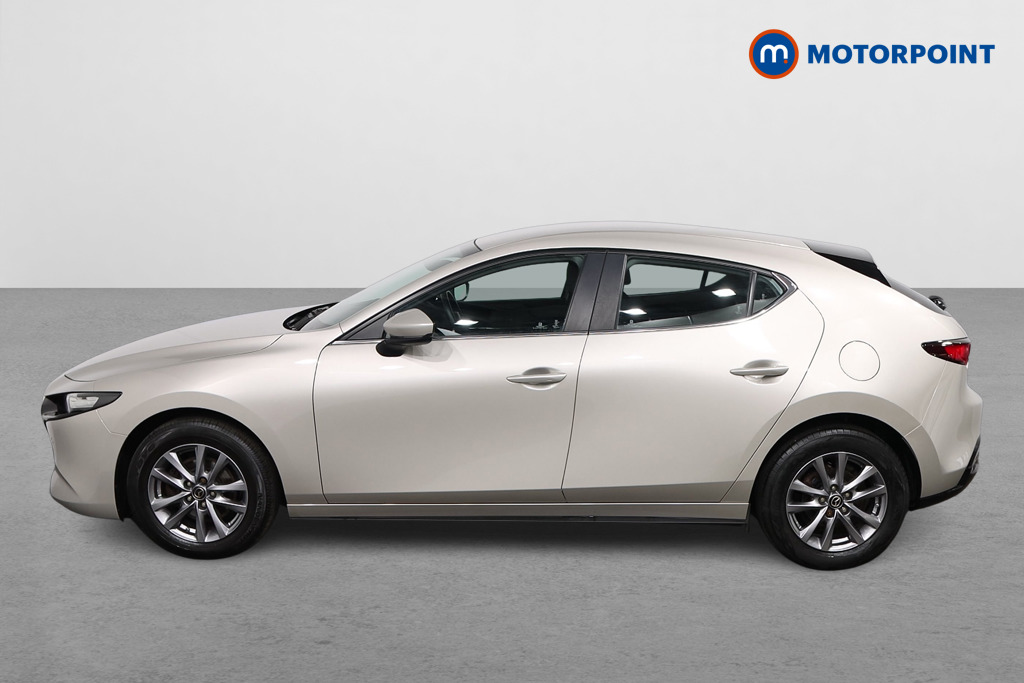 Mazda 3 Se-L Lux Manual Petrol-Electric Hybrid Hatchback - Stock Number (1576127) - Passenger side