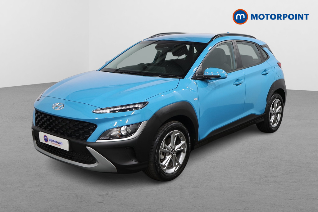 Hyundai Kona Se Connect Manual Petrol-Electric Hybrid SUV - Stock Number (1577948) - Passenger side front corner