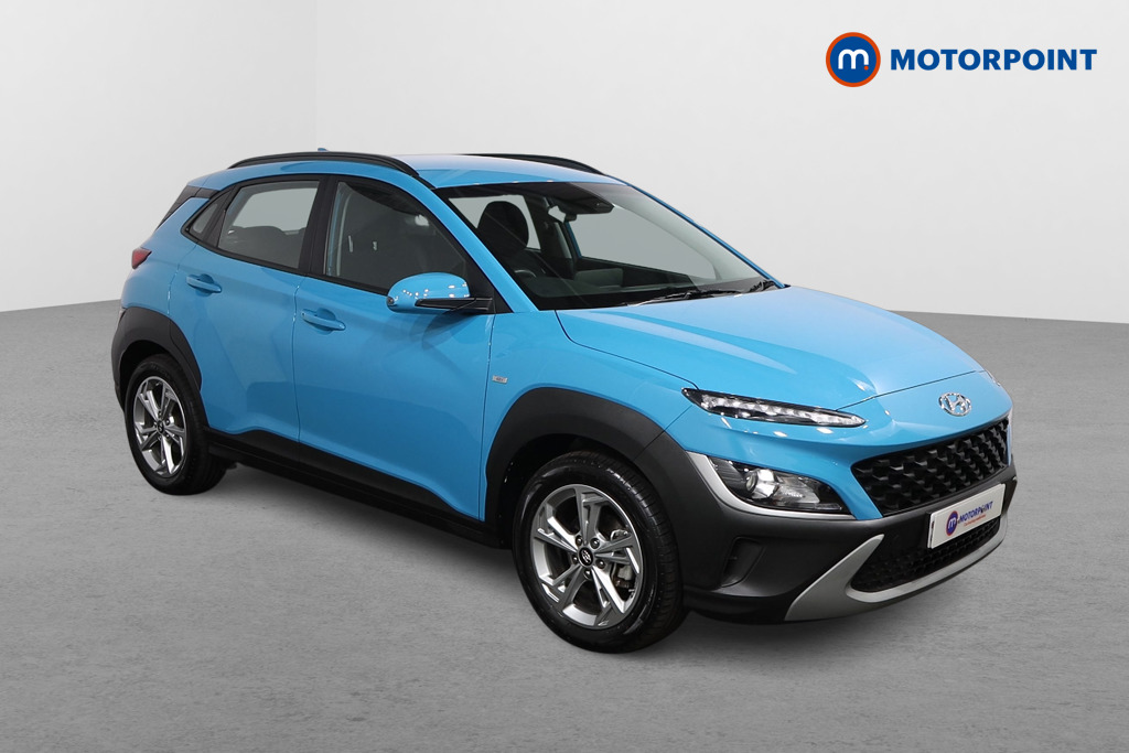 Hyundai Kona Se Connect Manual Petrol-Electric Hybrid SUV - Stock Number (1577948) - Drivers side front corner