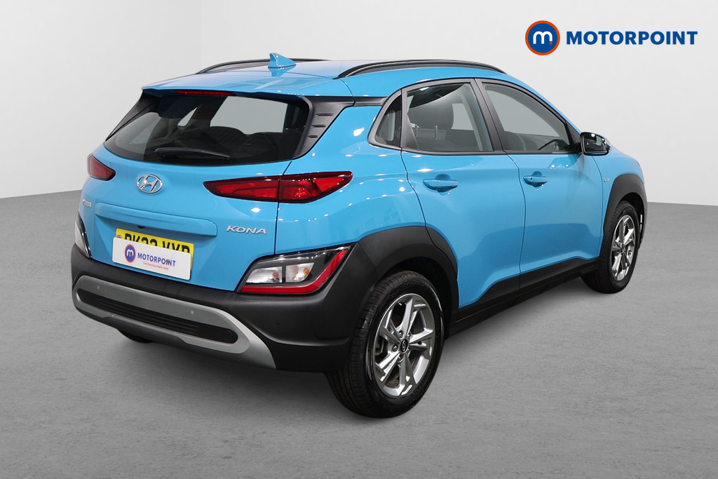 Hyundai Kona Se Connect Manual Petrol-Electric Hybrid SUV - Stock Number (1577948) - Drivers side rear corner