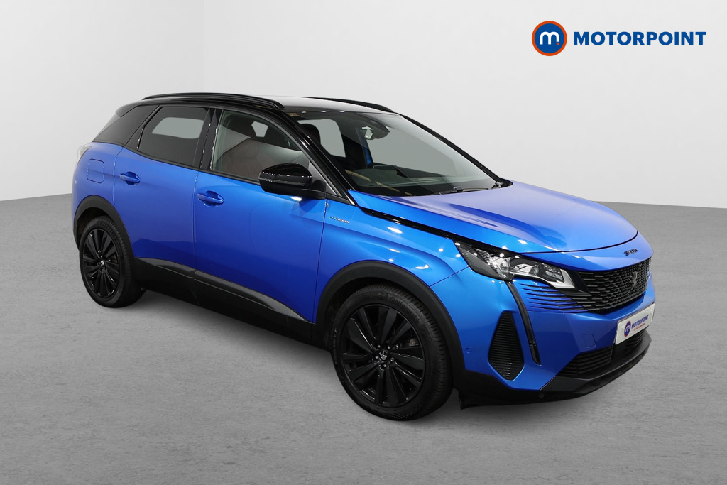 Peugeot 3008 GT Automatic Petrol Plug-In Hybrid SUV - Stock Number (1553641) - Drivers side front corner