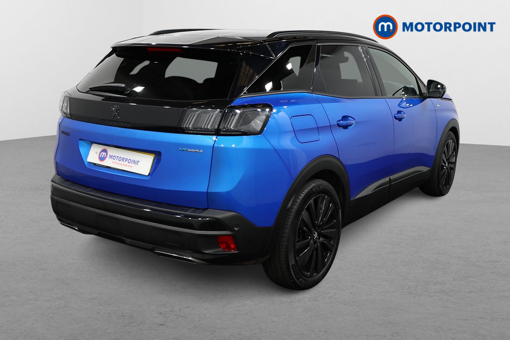 Peugeot 3008 GT Automatic Petrol Plug-In Hybrid SUV - Stock Number (1553641) - Drivers side rear corner