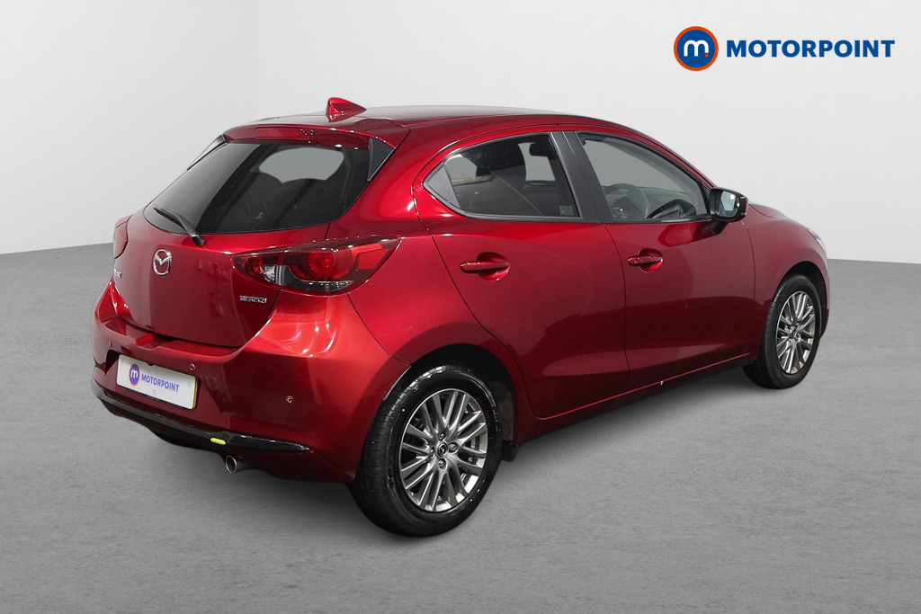 Mazda 2 Exclusive-Line Manual Petrol-Electric Hybrid Hatchback - Stock Number (1558477) - Drivers side rear corner