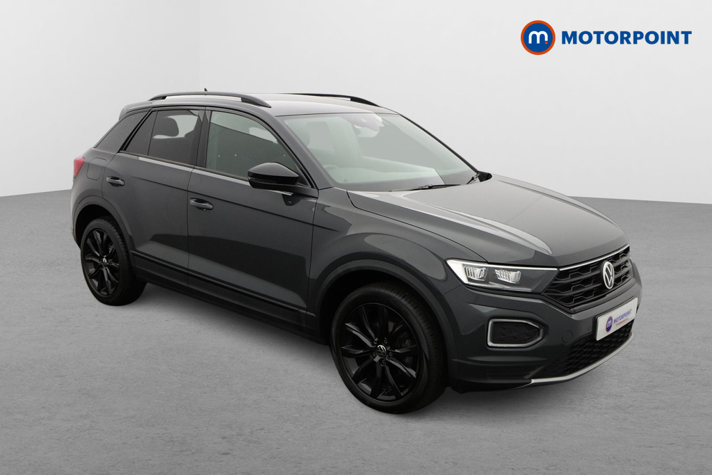 Volkswagen T-Roc Black Edition Manual Petrol SUV - Stock Number (1564762) - Drivers side front corner