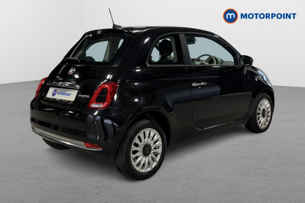 Fiat 500 1.0 Mild Hybrid 3Dr Manual Petrol-Electric Hybrid Hatchback - Stock Number (1568626) - Drivers side rear corner