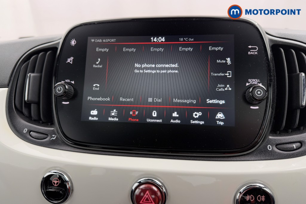 Fiat 500 1.0 Mild Hybrid 3Dr Manual Petrol-Electric Hybrid Hatchback - Stock Number (1569645) - 7th supplementary image