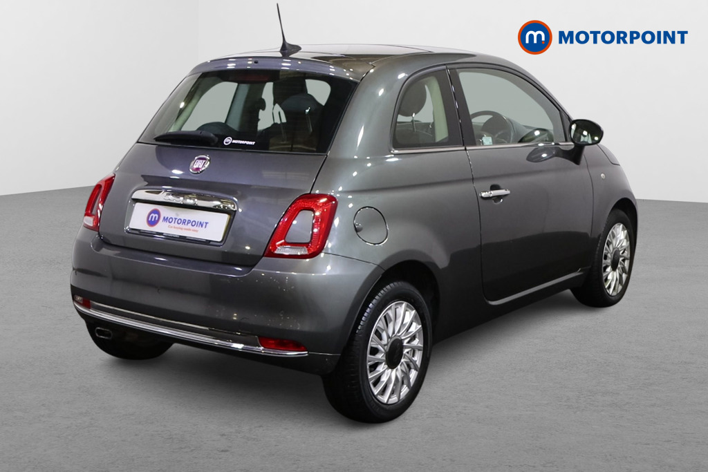 Fiat 500 Lounge Manual Petrol Hatchback - Stock Number (1573460) - Drivers side rear corner
