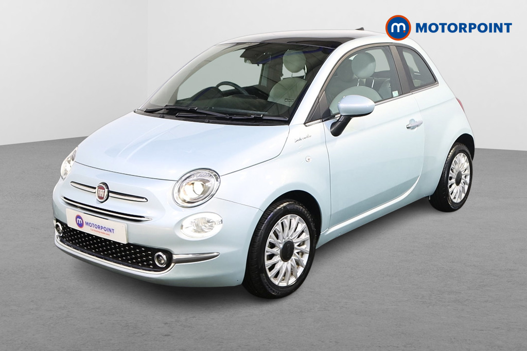 Fiat 500 Dolcevita Manual Petrol-Electric Hybrid Hatchback - Stock Number (1574148) - Passenger side front corner