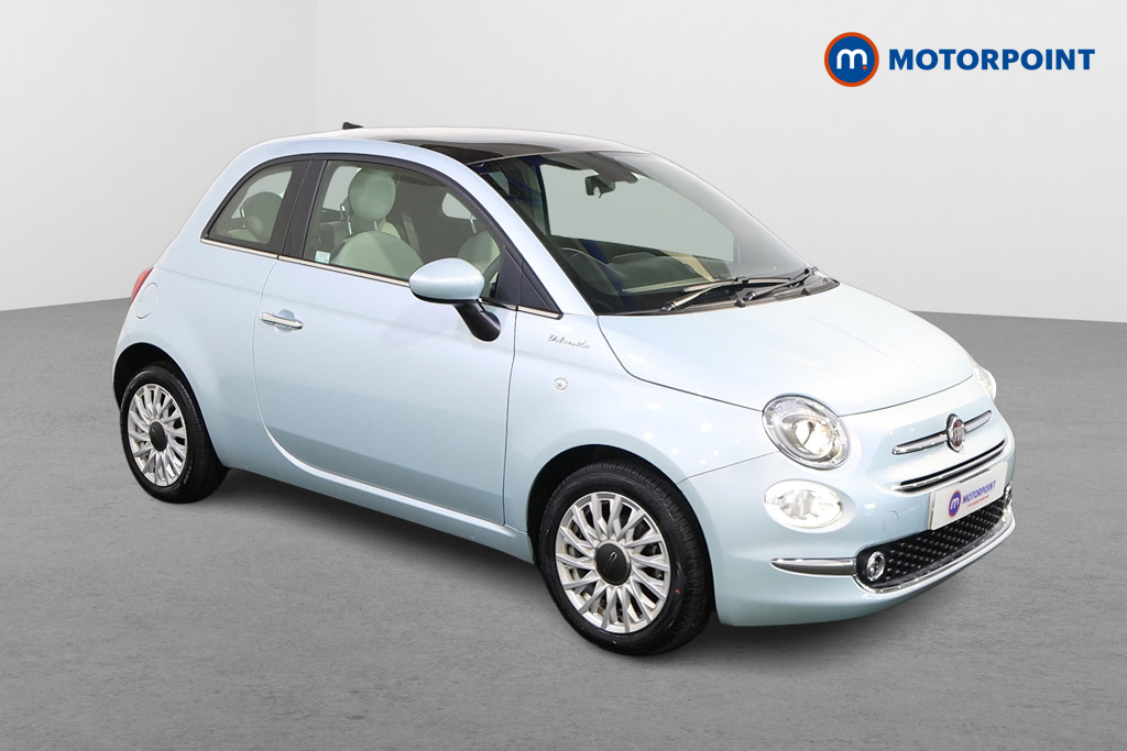 Fiat 500 Dolcevita Manual Petrol-Electric Hybrid Hatchback - Stock Number (1574148) - Drivers side front corner