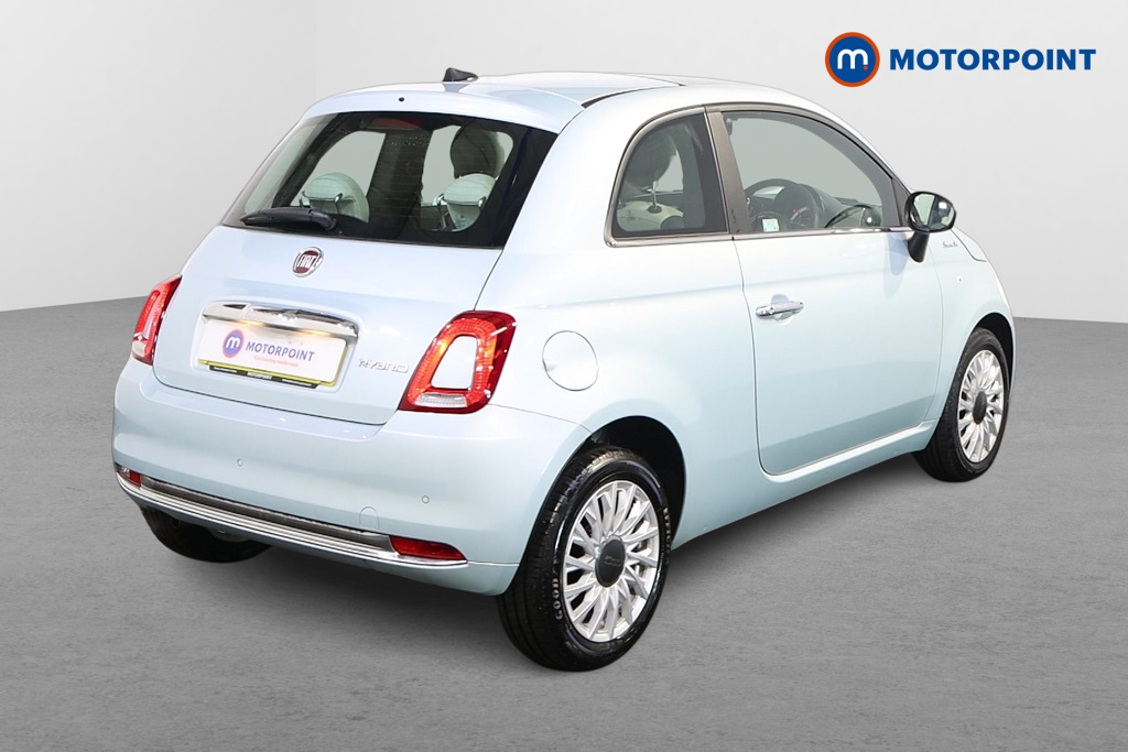 Fiat 500 Dolcevita Manual Petrol-Electric Hybrid Hatchback - Stock Number (1574148) - Drivers side rear corner