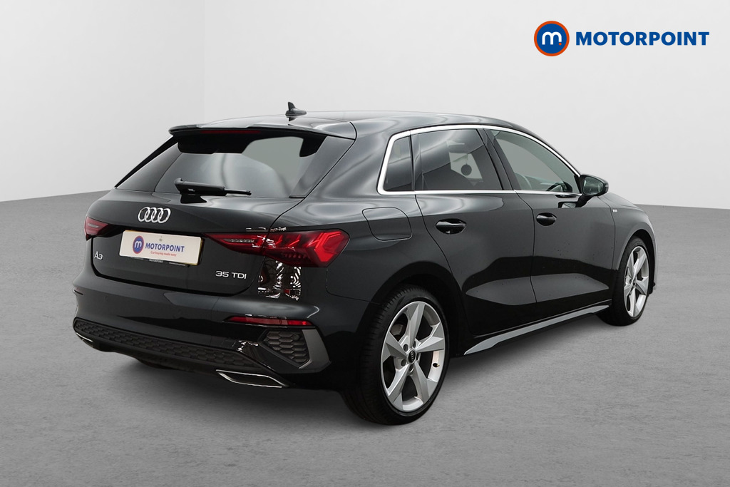 Audi A3 S Line Automatic Diesel Hatchback - Stock Number (1576341) - Drivers side rear corner
