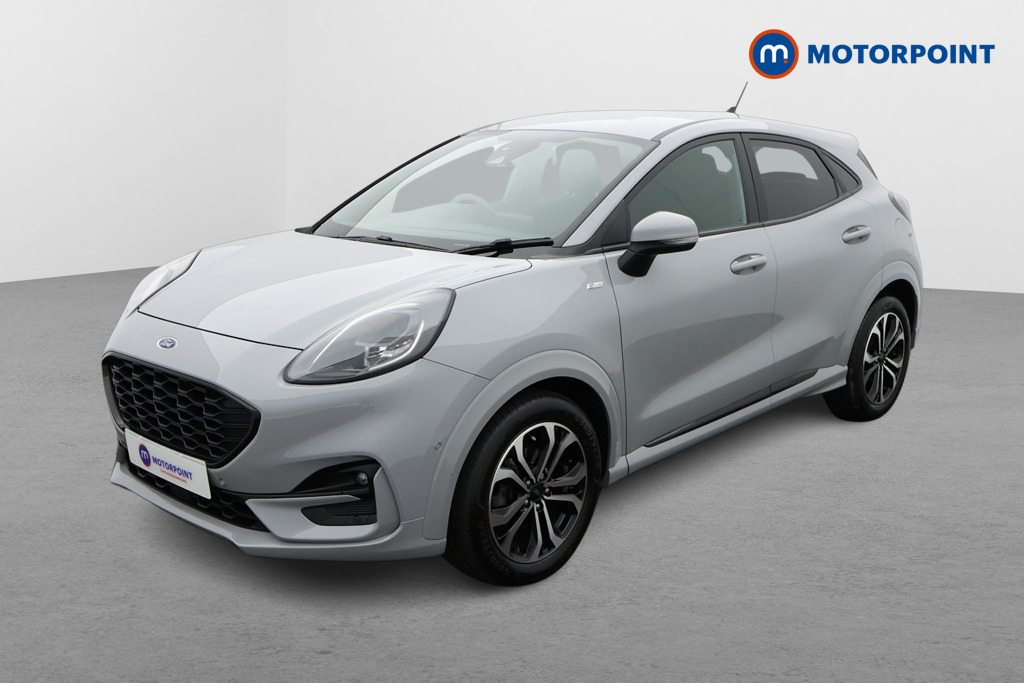 Ford Puma St-Line Manual Petrol-Electric Hybrid SUV - Stock Number (1576761) - Passenger side front corner