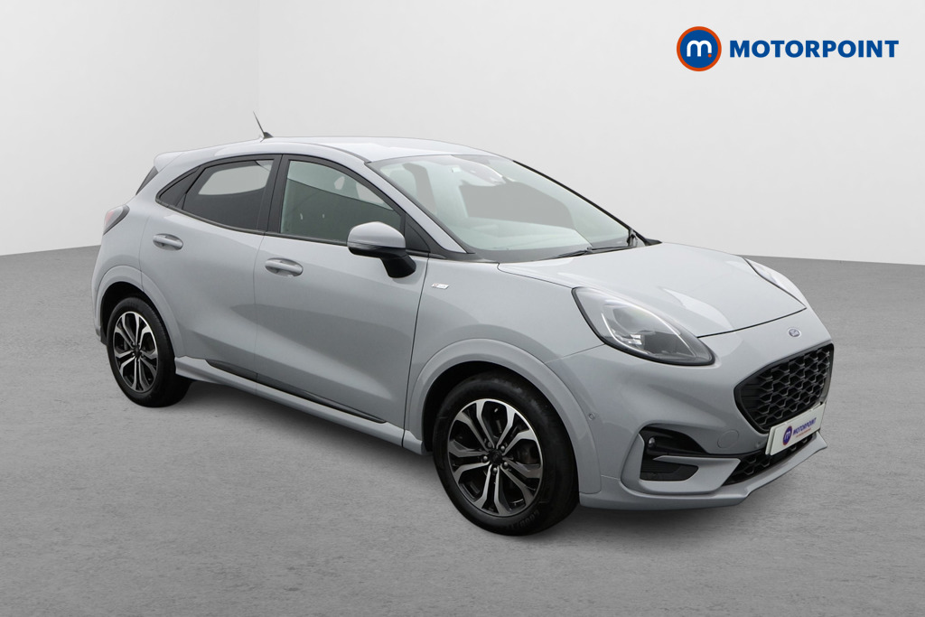 Ford Puma St-Line Manual Petrol-Electric Hybrid SUV - Stock Number (1576761) - Drivers side front corner