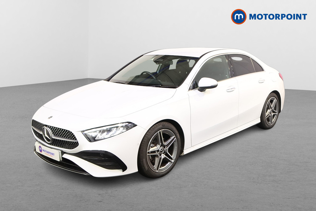 Mercedes-Benz A Class Amg Line Automatic Petrol Saloon - Stock Number (1556149) - Passenger side front corner