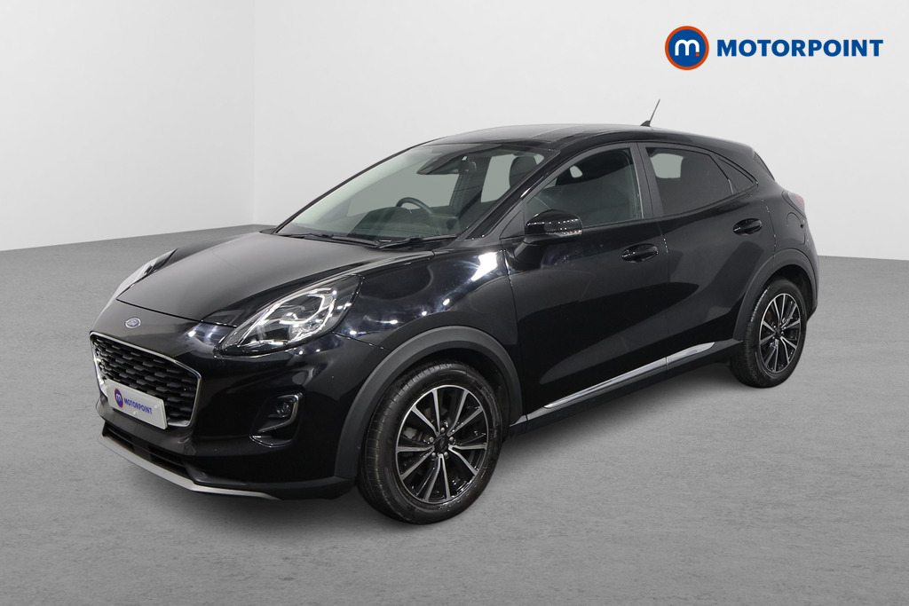 Ford Puma Titanium Manual Petrol-Electric Hybrid SUV - Stock Number (1560928) - Passenger side front corner