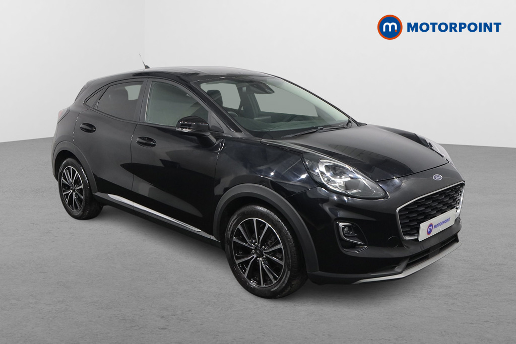 Ford Puma Titanium Manual Petrol-Electric Hybrid SUV - Stock Number (1560928) - Drivers side front corner