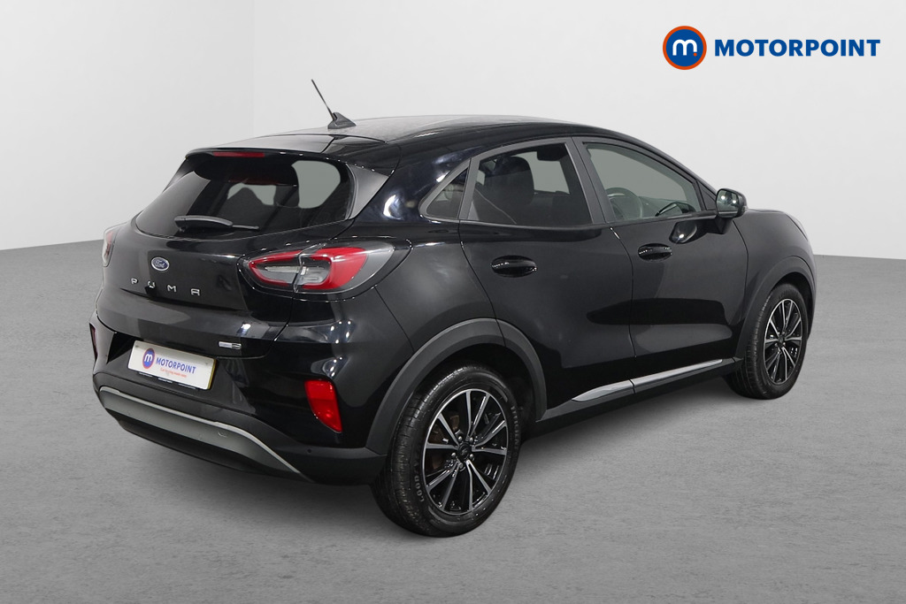 Ford Puma Titanium Manual Petrol-Electric Hybrid SUV - Stock Number (1560928) - Drivers side rear corner