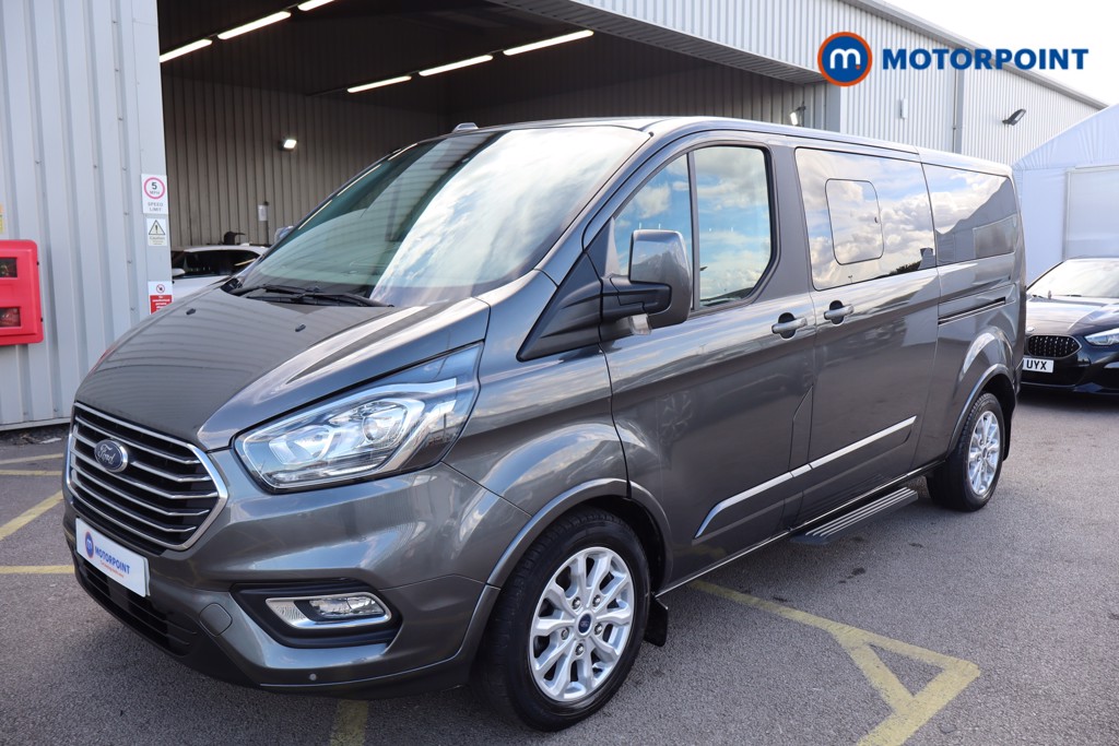 Ford Tourneo Custom Titanium Automatic Diesel Standard Roof Minibus - Stock Number (1561039) - Drivers side front corner