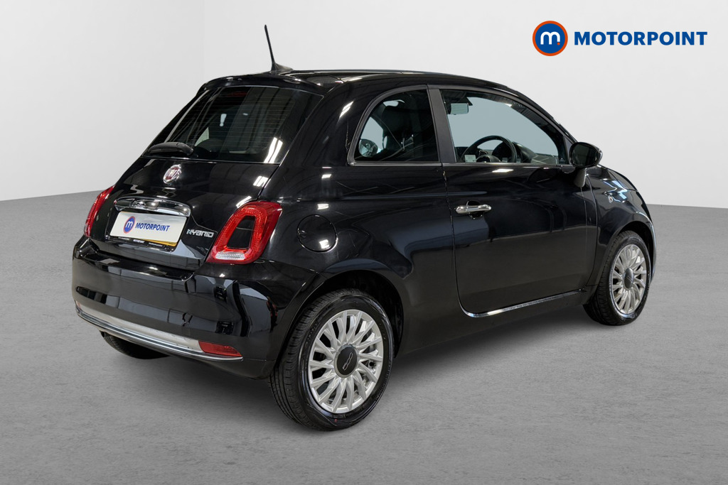 Fiat 500 1.0 Mild Hybrid 3Dr Manual Petrol-Electric Hybrid Hatchback - Stock Number (1567531) - Drivers side rear corner